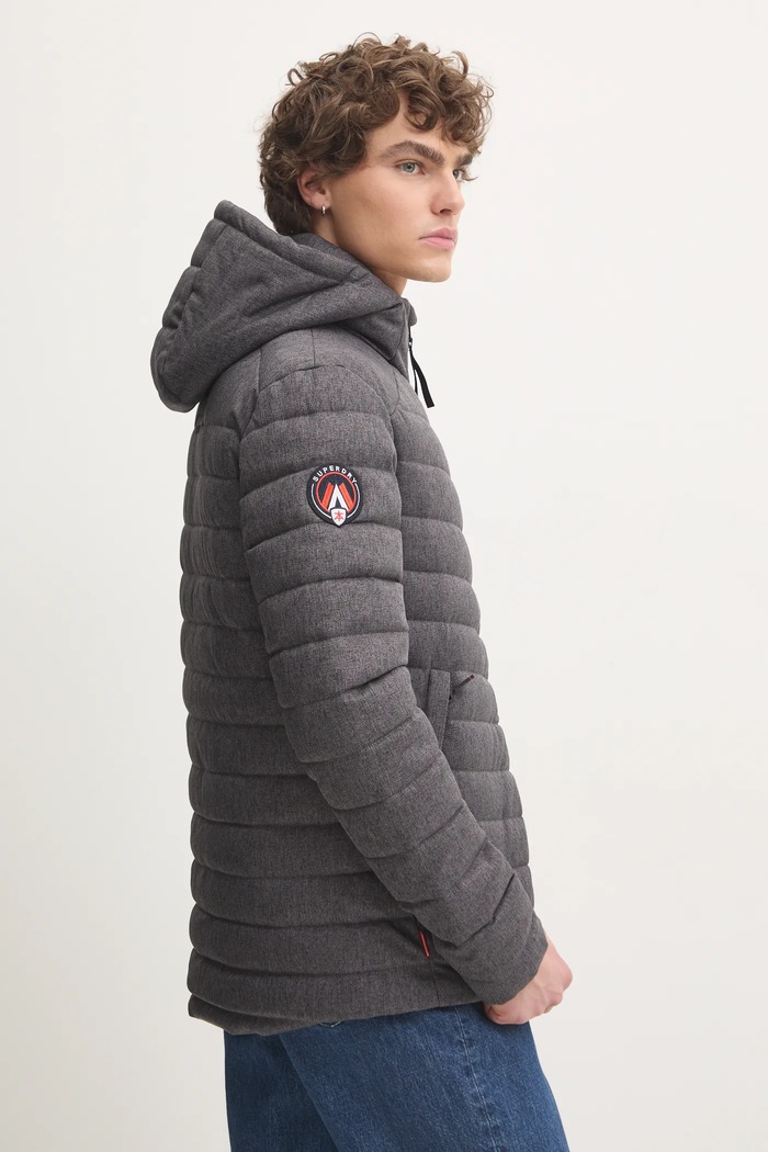 Дрехи Яке Superdry M5011914A.70Q сив