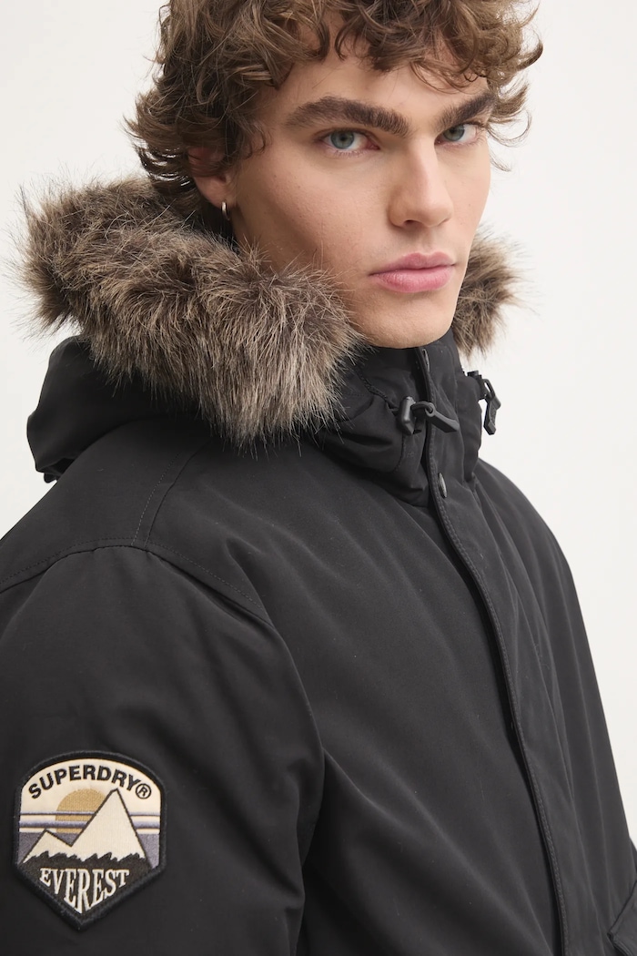 Яке Superdry черен M5011930A.12A