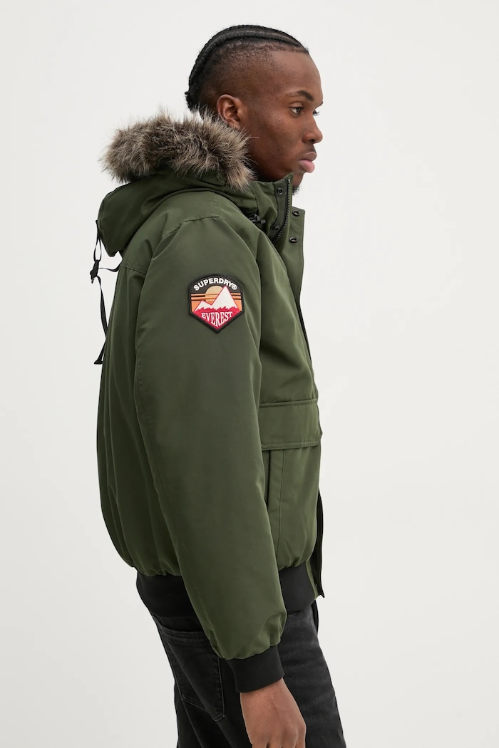 Дрехи Яке Superdry M5011930A.43E зелен