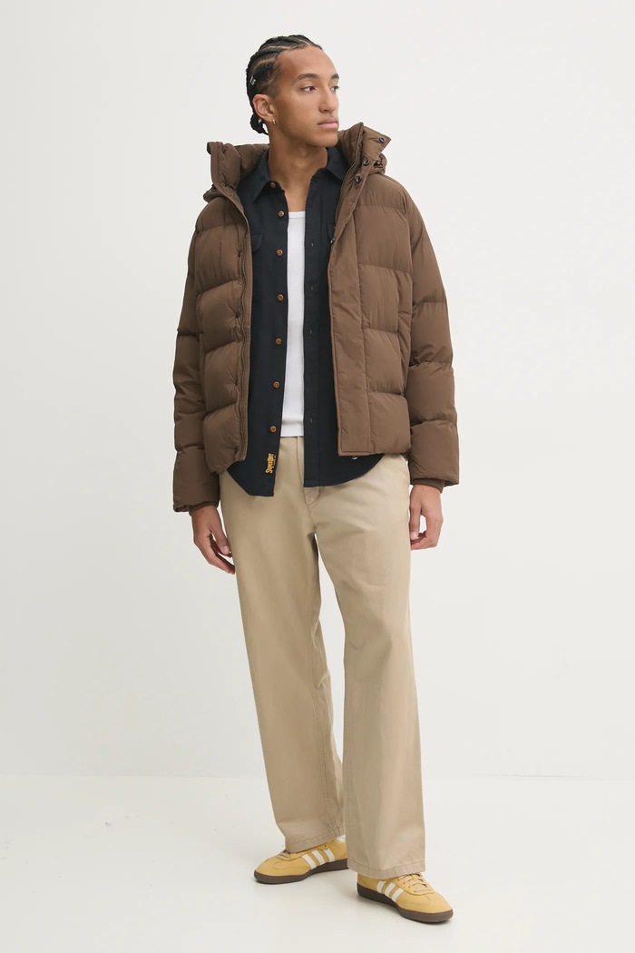 Яке Superdry M5011976A.XUF кафяв AW24