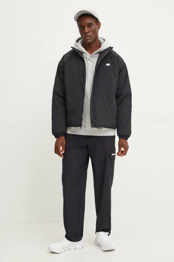 Bunda New Balance MJ44581BK černá AW24