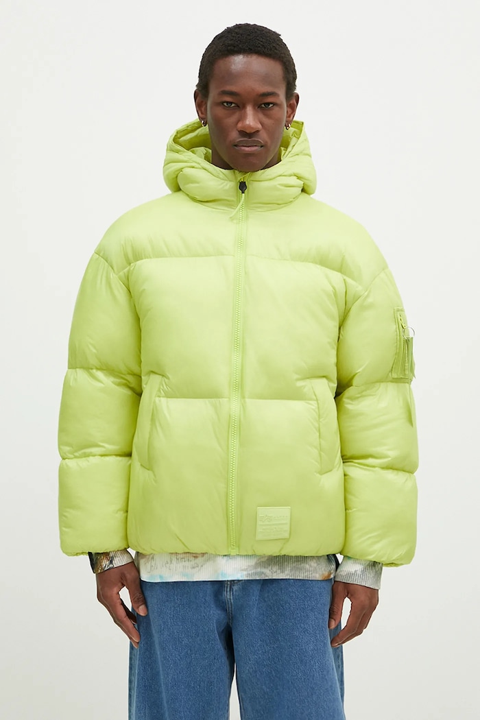 Alpha Industries Geacă Cloud Puffer Bomber verde 148130