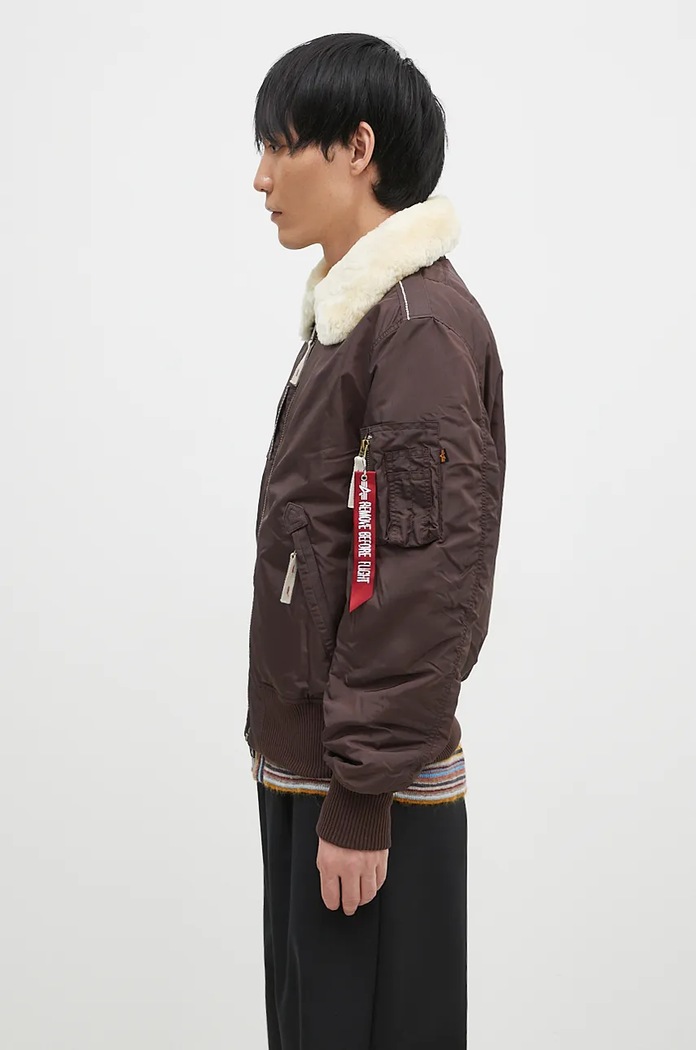 Bunda Alpha Industries Injector III 143104 hnedá AW24