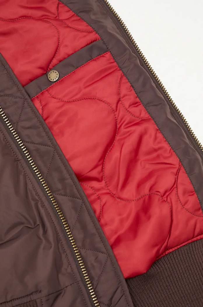 Bunda Alpha Industries Injector III 143104 hnedá