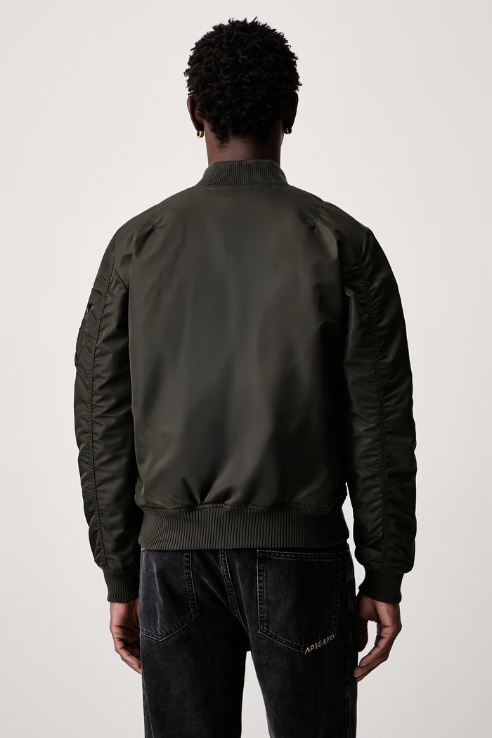 Oblačila Alpha Industries bomber jakna moška MA-1 VF 59 191118 zelena