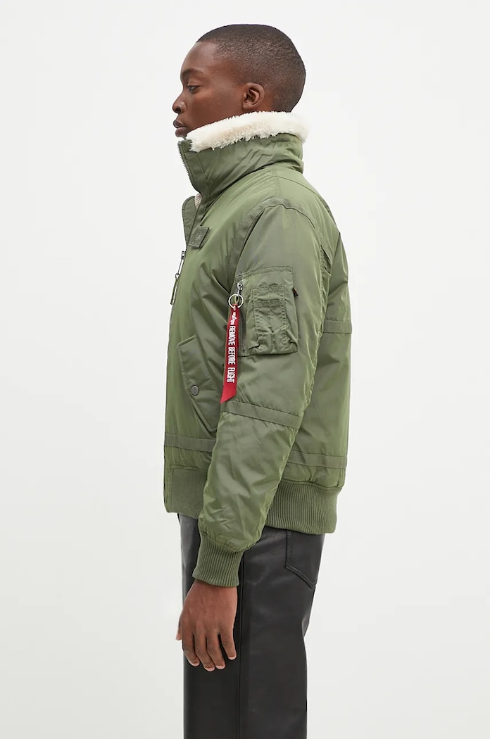 Alpha Industries Geacă B-15 III TT Two Tone Bomber 198122 verde AW25
