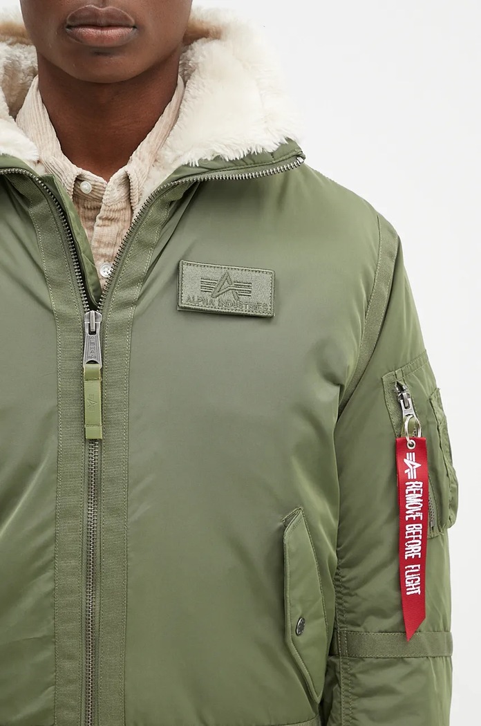 Geacă B-15 III TT Two Tone Bomber Alpha Industries 198122 verde