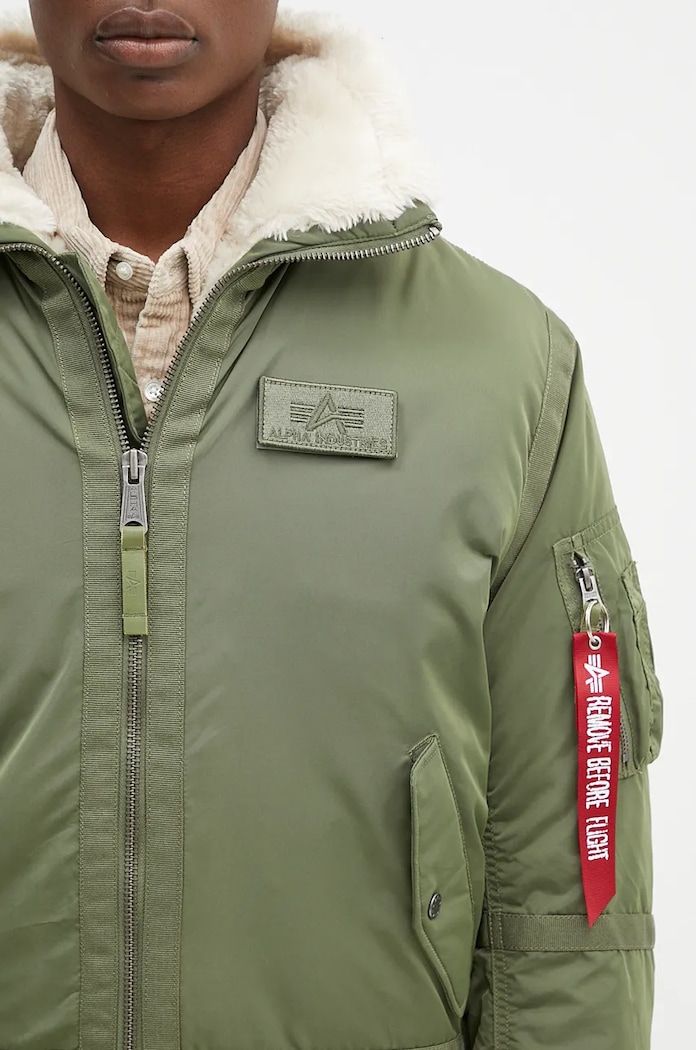 Geacă B-15 III TT Two Tone Bomber Alpha Industries 198122 verde