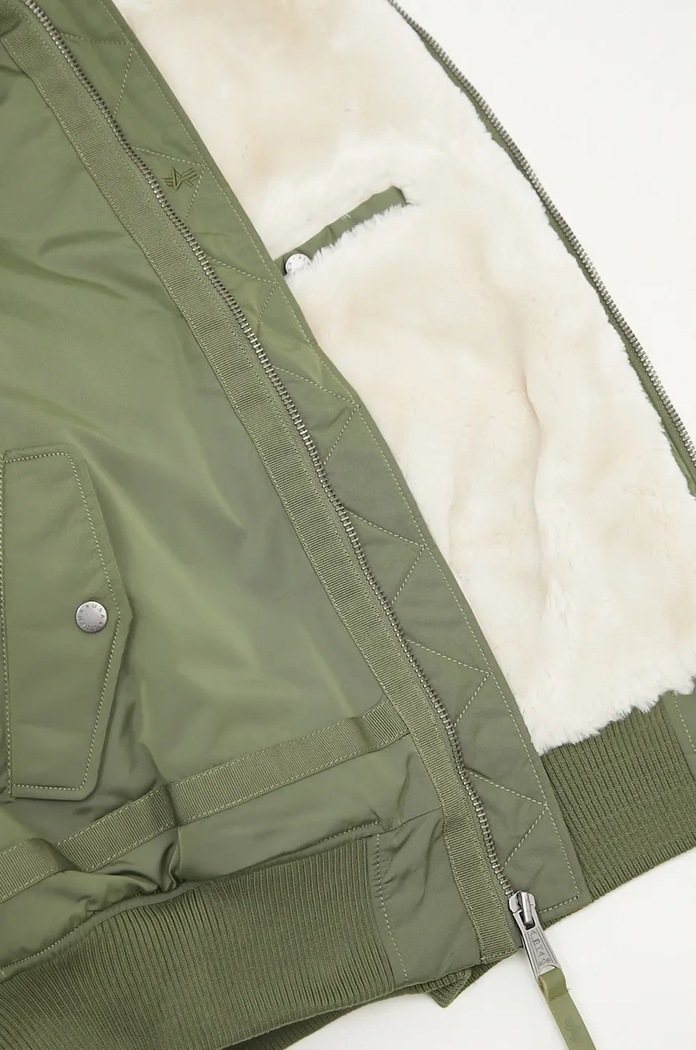 Geacă B-15 III TT Two Tone Bomber Alpha Industries verde 198122