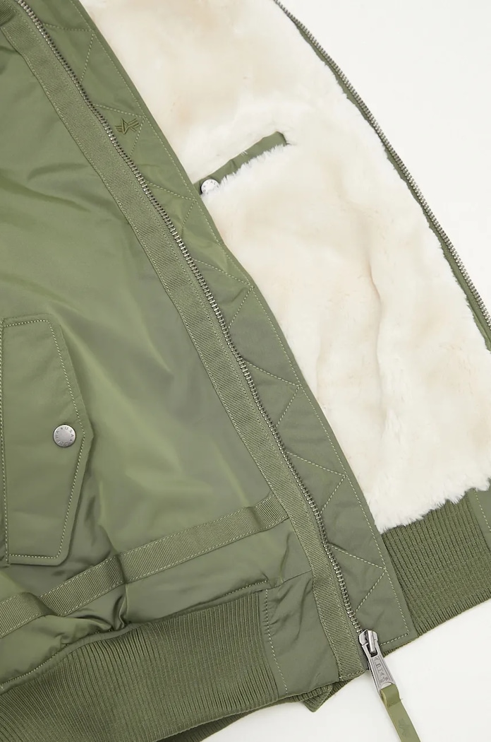 Geacă B-15 III TT Two Tone Bomber Alpha Industries verde 198122