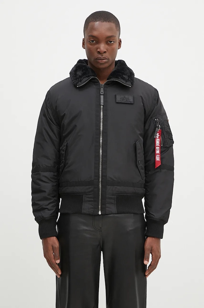 Alpha Industries Kurtka B-15 III TT Two Tone Bomber czarny 198122