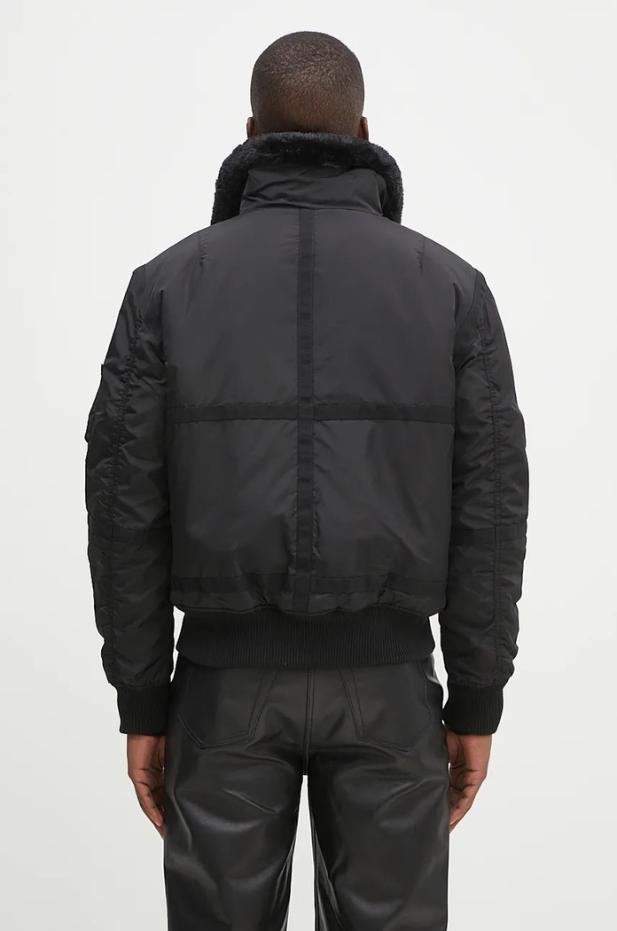 Odzież Alpha Industries Kurtka B-15 III TT Two Tone Bomber 198122 czarny