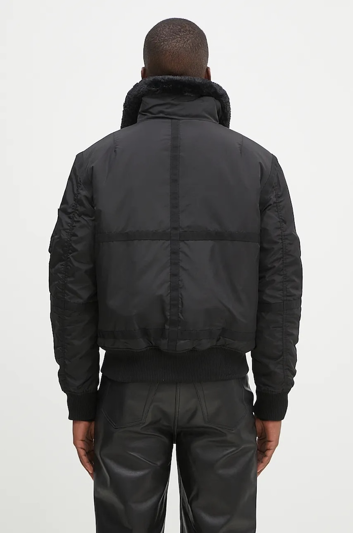Odzież Alpha Industries Kurtka B-15 III TT Two Tone Bomber 198122 czarny