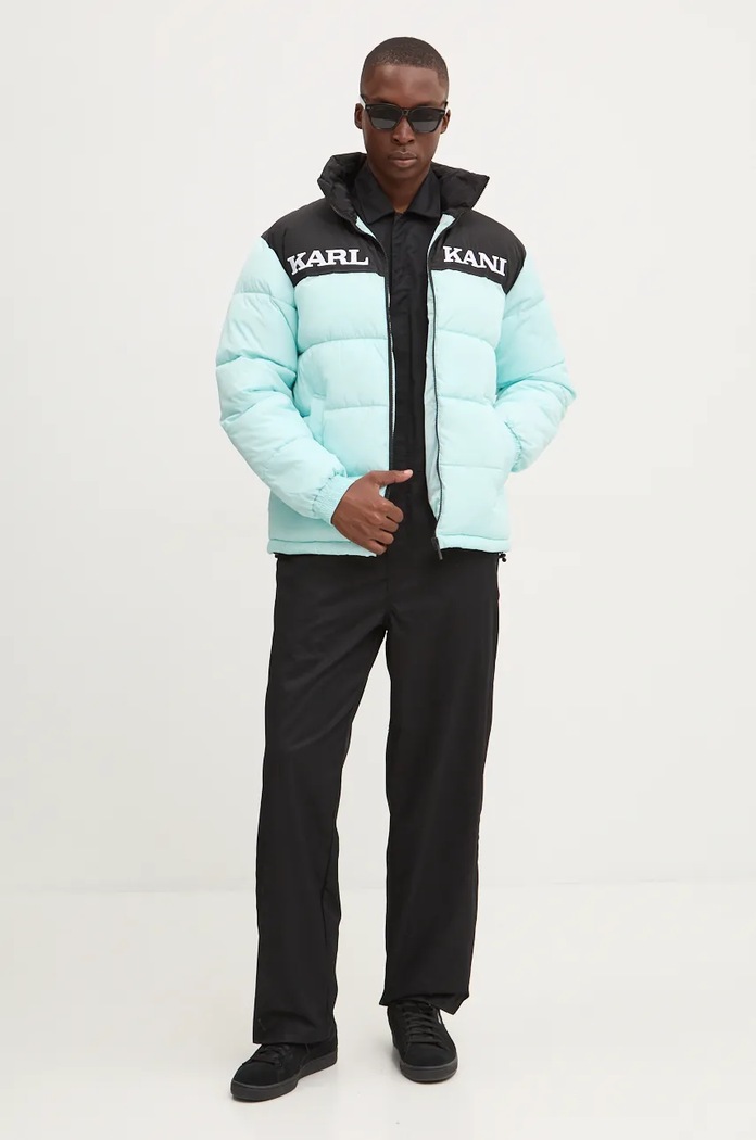 Karl Kani geaca 60760011 turcoaz AW24