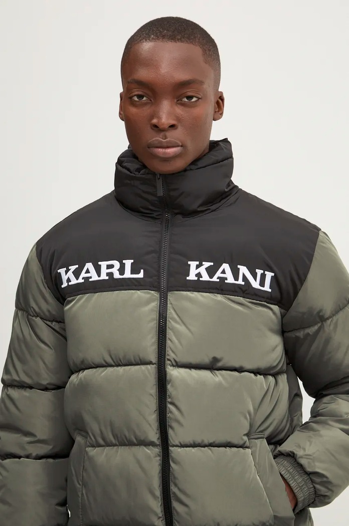 Bunda Karl Kani zelená 60760013