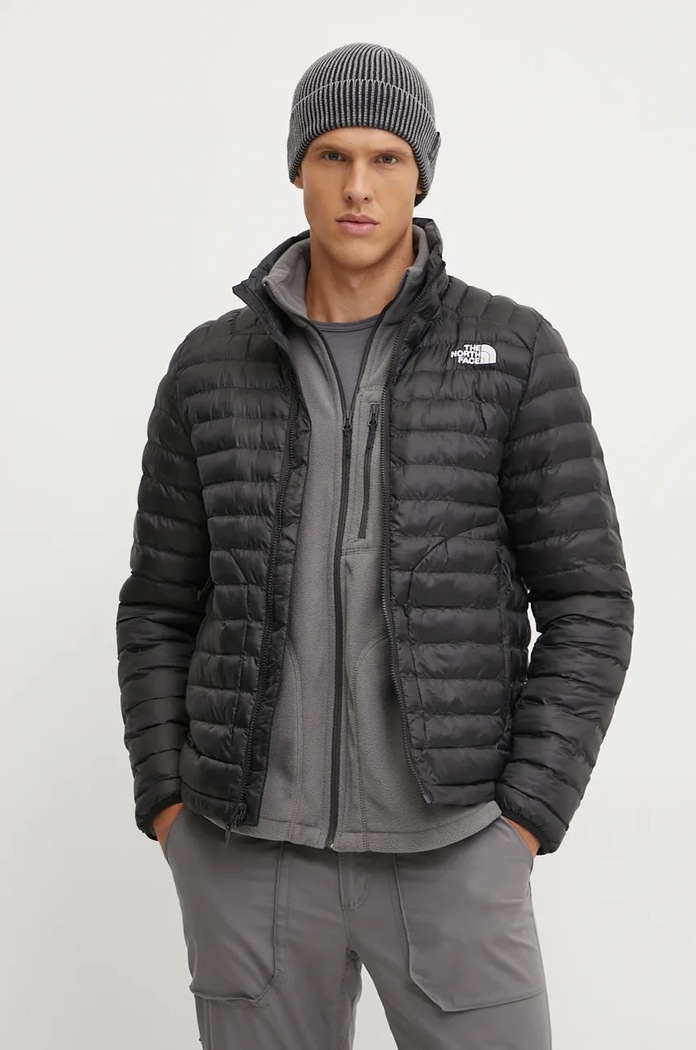 Αθλητικό μπουφάν The North Face Huila μεταβατικό μαύρο NF0A85AE4GZ1