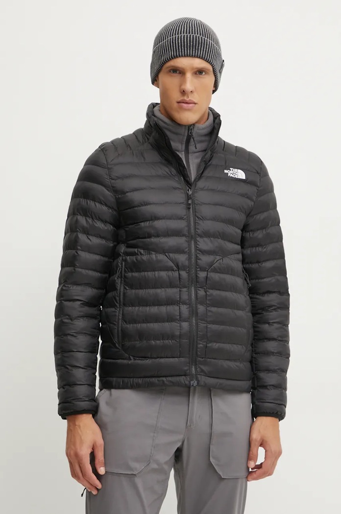 Αθλητικό μπουφάν The North Face Huila μαύρο NF0A85AE4GZ1