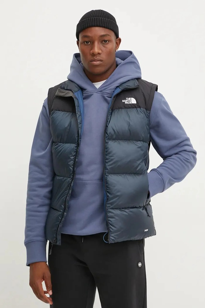 Sportovní péřová vesta The North Face Diablo 2.0 s podšívkou zelená NF0A899499O1