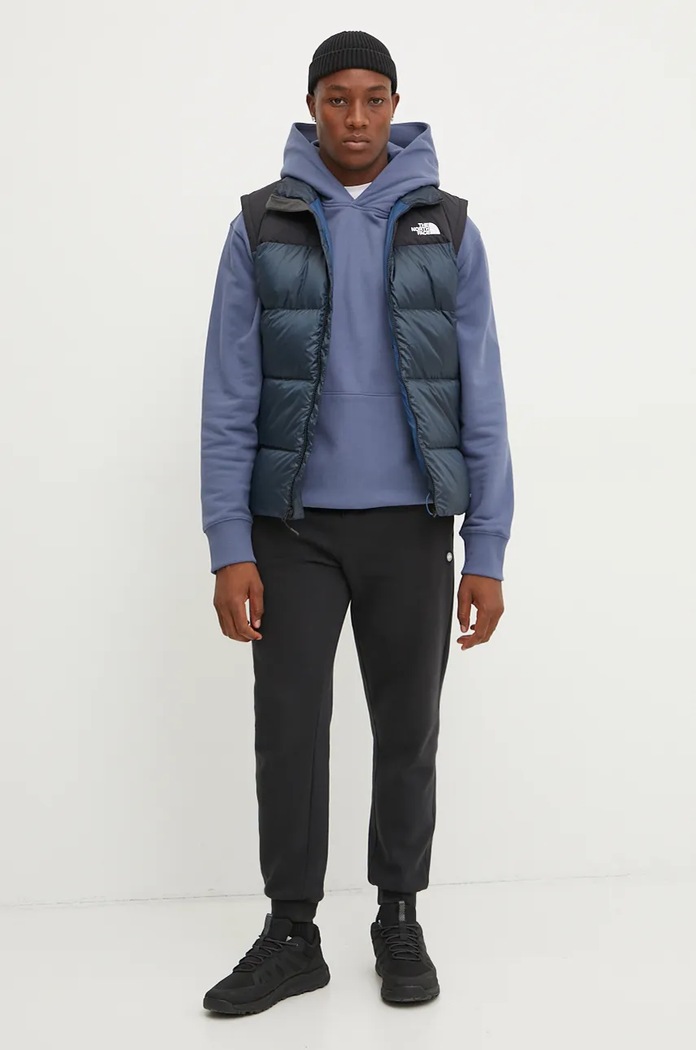 Sportovní péřová vesta The North Face Diablo 2.0 NF0A899499O1 zelená AW24