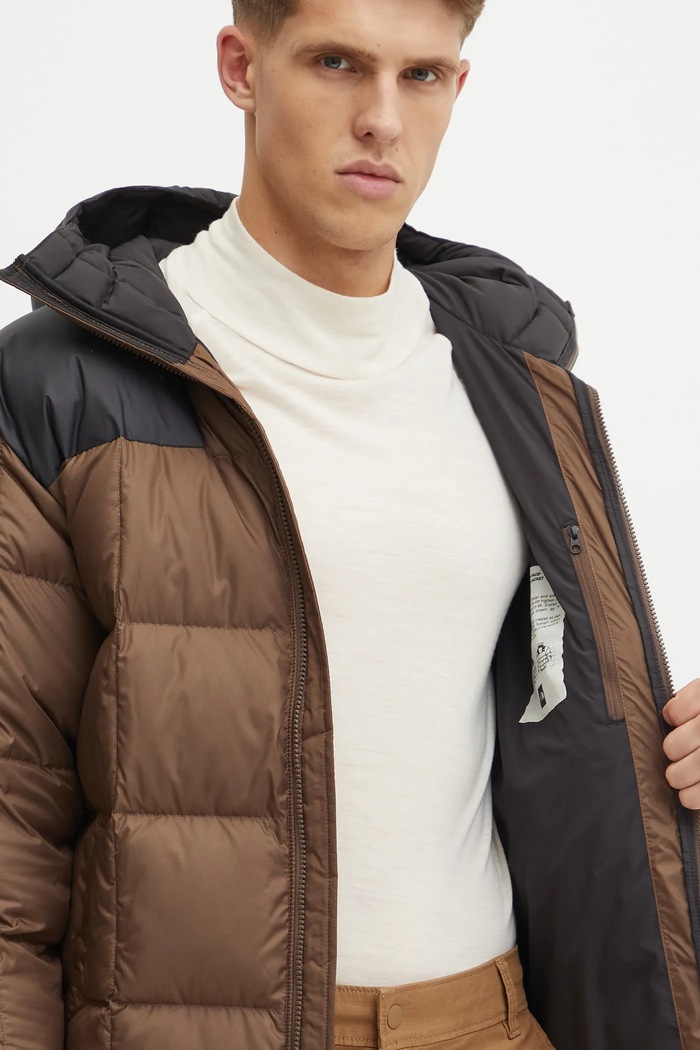 The North Face geaca de puf Lhotse NF0A853C1OI1 maro