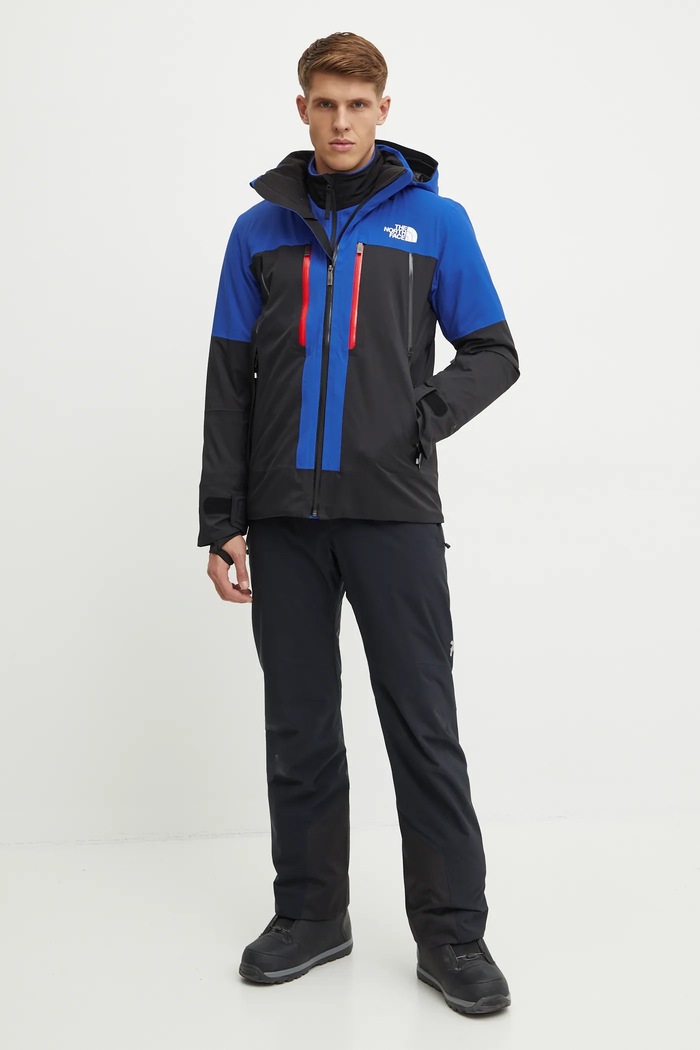 Bunda The North Face Snowsquall NF0A87Y5EF11 modrá AW24