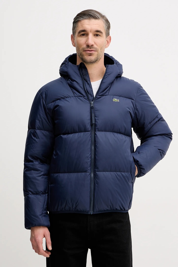 Lacoste down jacket with navy BH2905