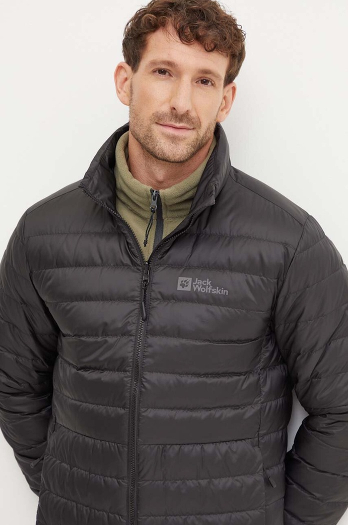 Jack Wolfskin kurtka sportowa puchowa Pilvi czarny 1207701