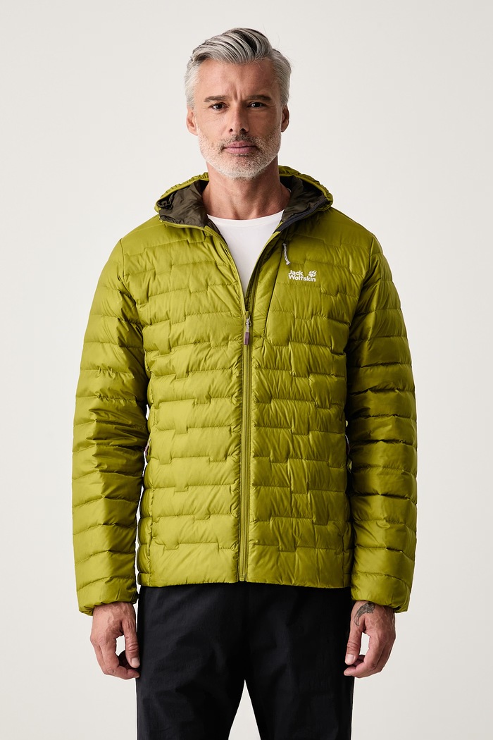 Jack Wolfskin Krótka kurtka męska Passamani Down zielony A61831