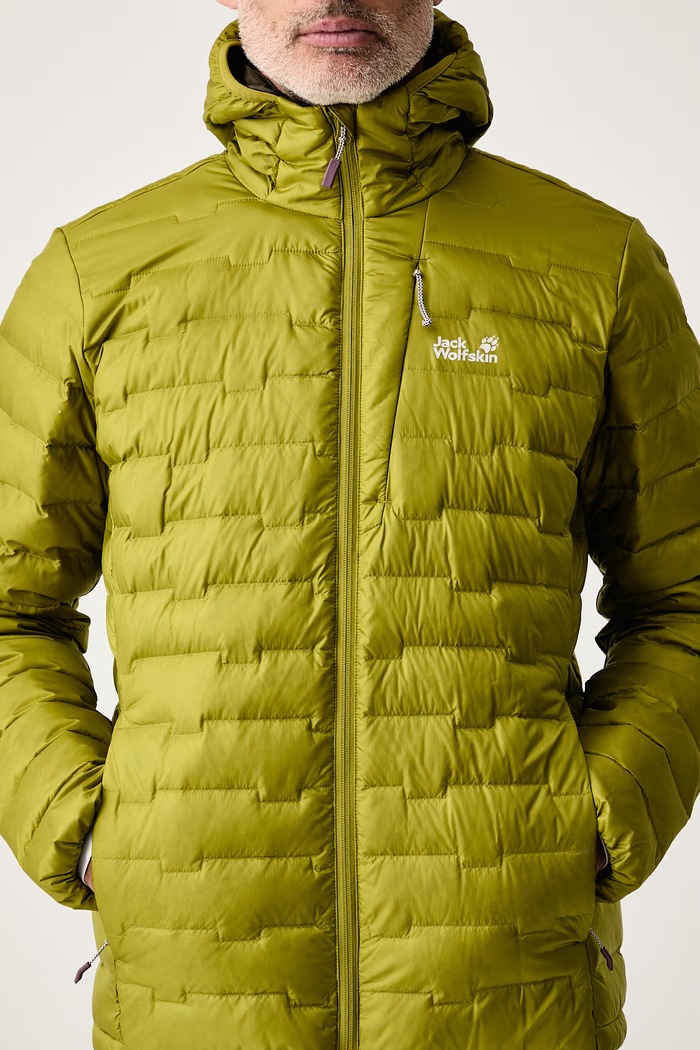 Krótka kurtka męska Passamani Down Jack Wolfskin A61831 zielony