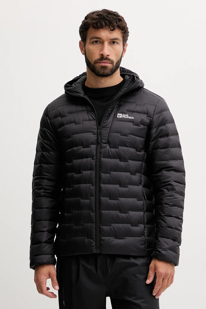 Jack Wolfskin Páperová športová bunda Jack Wolfskin Passamani čierna A61831