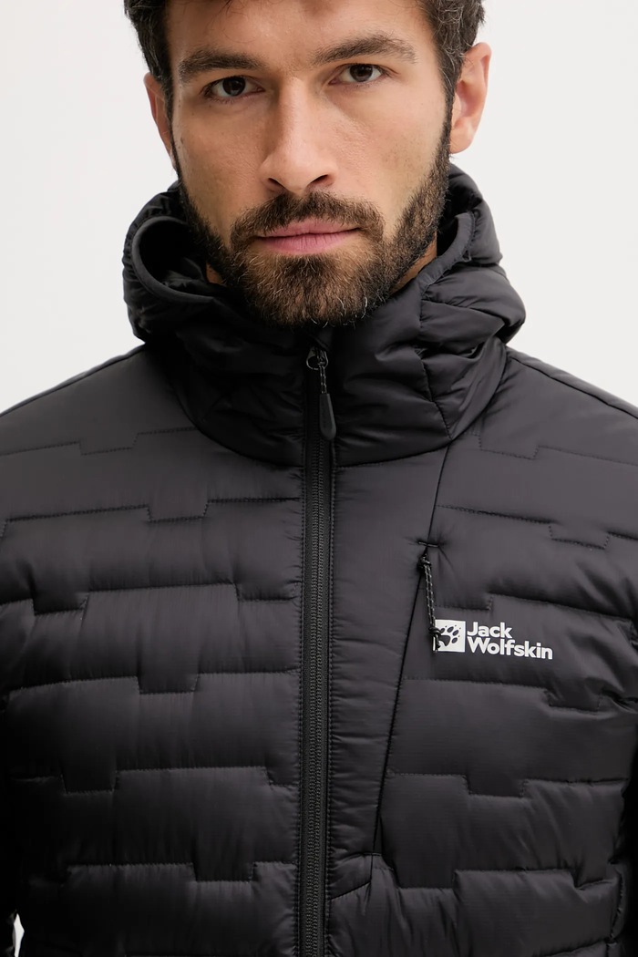 Páperová športová bunda Jack Wolfskin Passamani Jack Wolfskin A61831 čierna