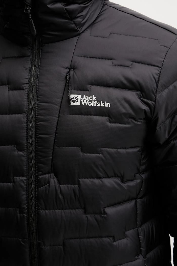 Páperová športová bunda Jack Wolfskin Passamani Jack Wolfskin čierna A61831