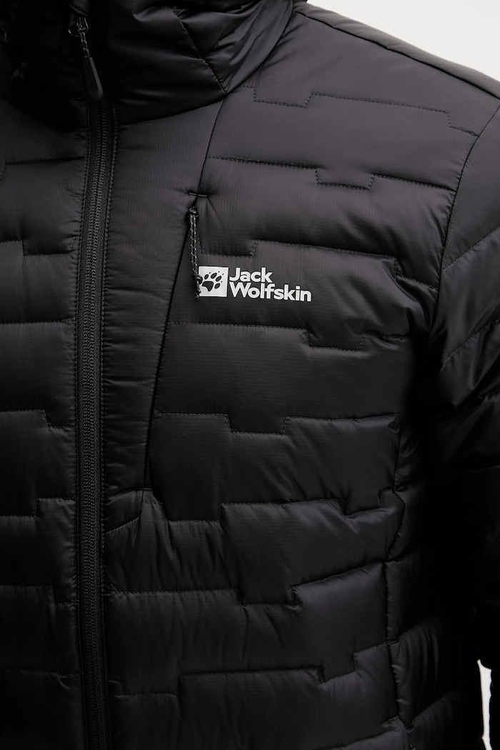 Páperová športová bunda Jack Wolfskin Passamani Jack Wolfskin čierna A61831