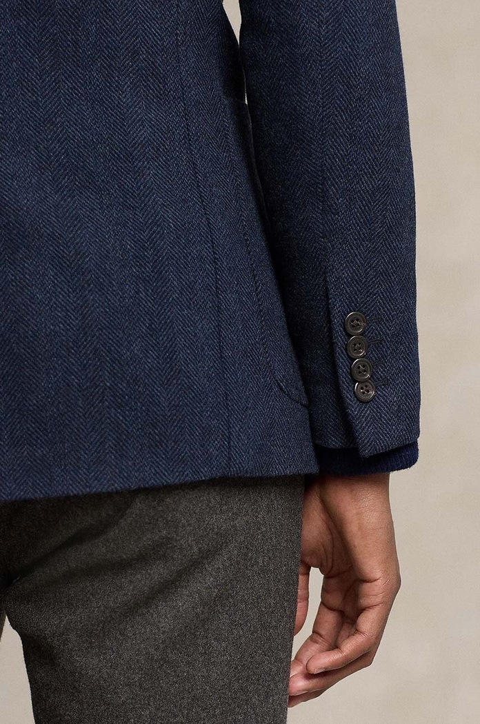 Polo Ralph Lauren blazer Broken Herringbone 715952597 navy