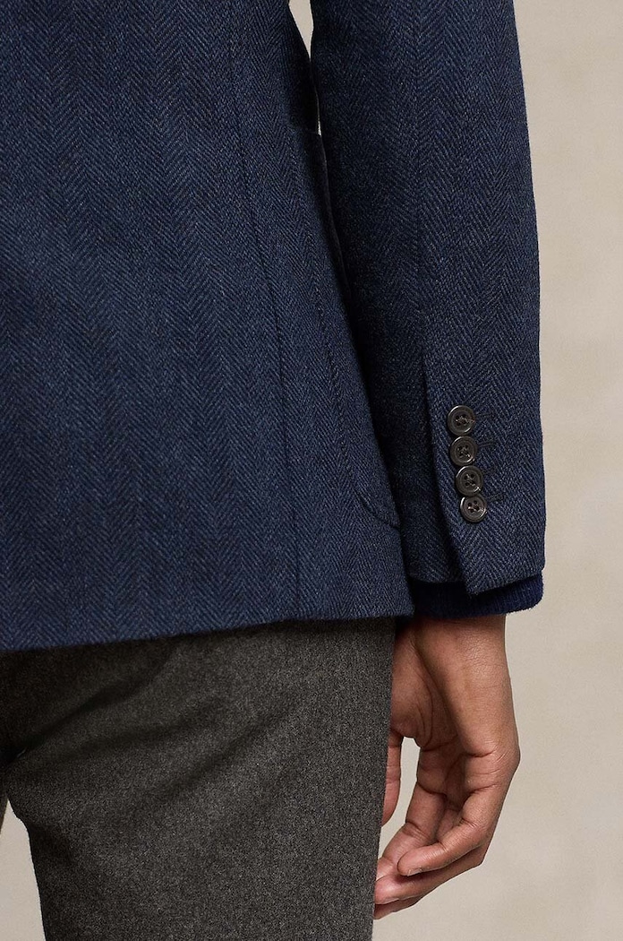 Polo Ralph Lauren blazer Broken Herringbone 715952597 navy