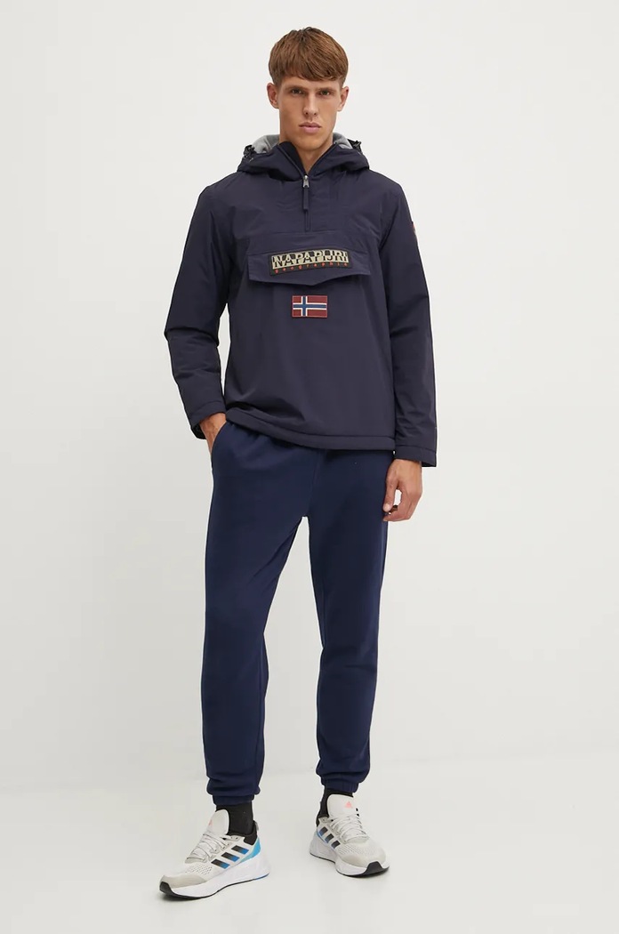 Napapijri jacket Rainforest NP0A4GMC1761 navy AW24