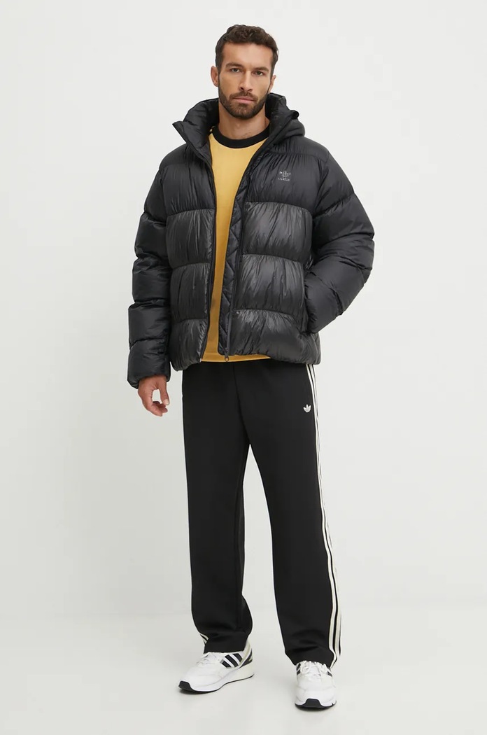 Páperová bunda adidas Originals Down Regen Adic IW3454 čierna AW24
