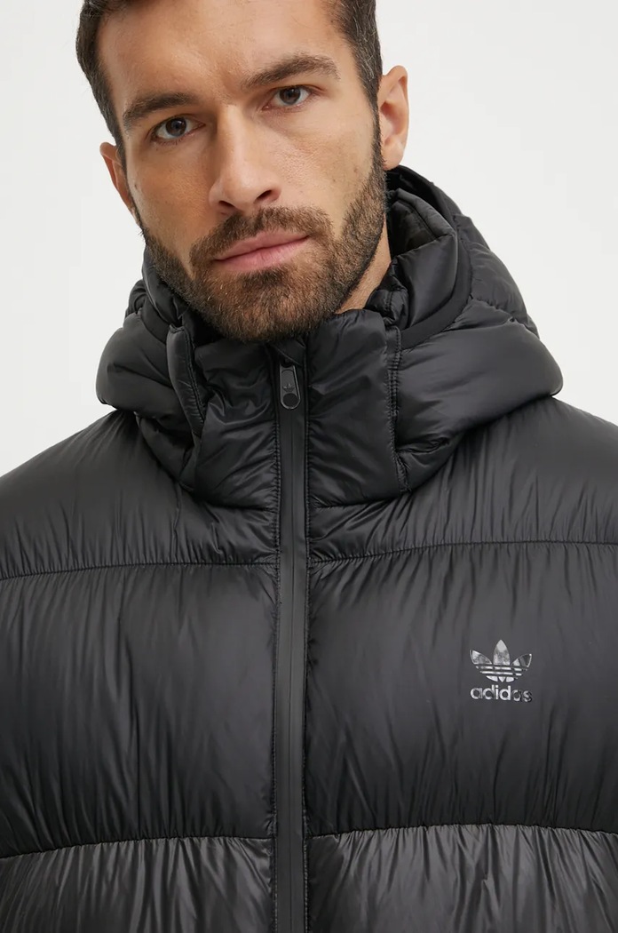 Páperová bunda adidas Originals Down Regen Adic čierna IW3454