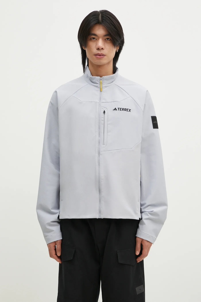Μπουφάν adidas National Geographic Softshell Jacket χωρίς μόνωση μπλε IX7919