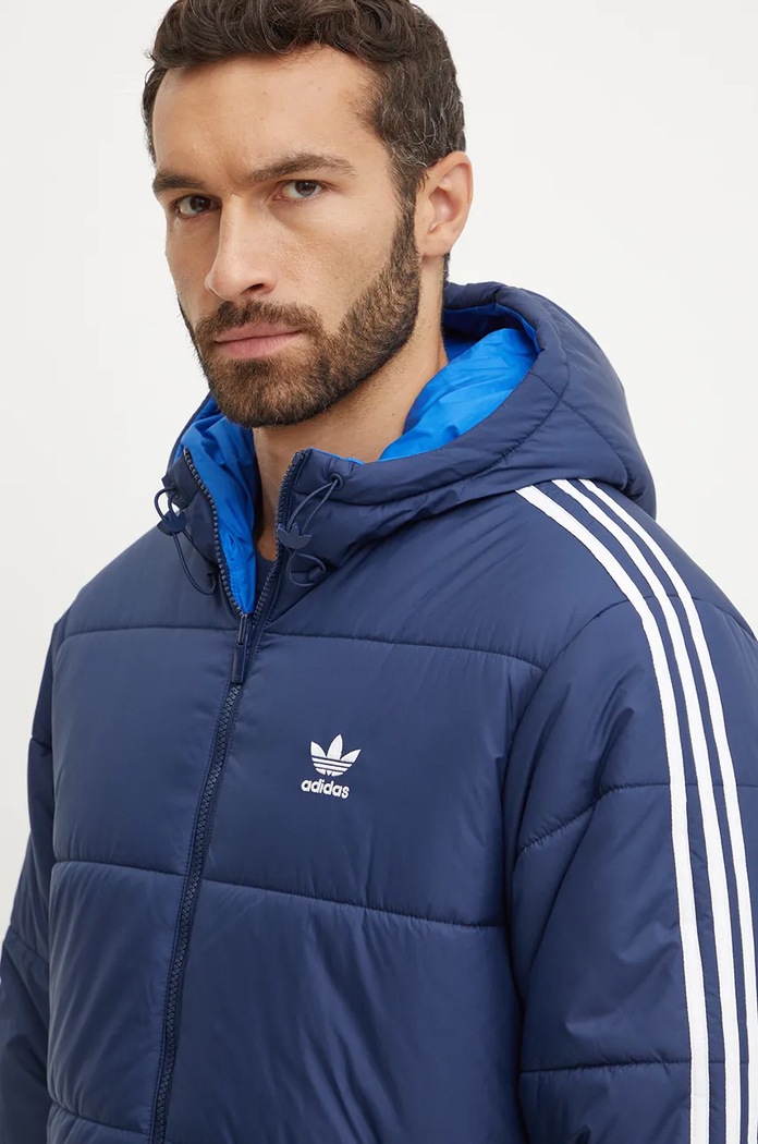 adidas Originals geaca cu doua fete Adicolor Reversible Jacket JD9073