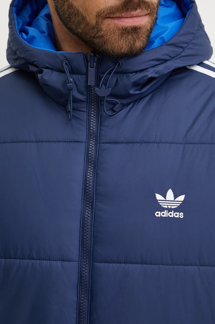adidas Originals geaca cu doua fete Adicolor Reversible Jacket JD9073
