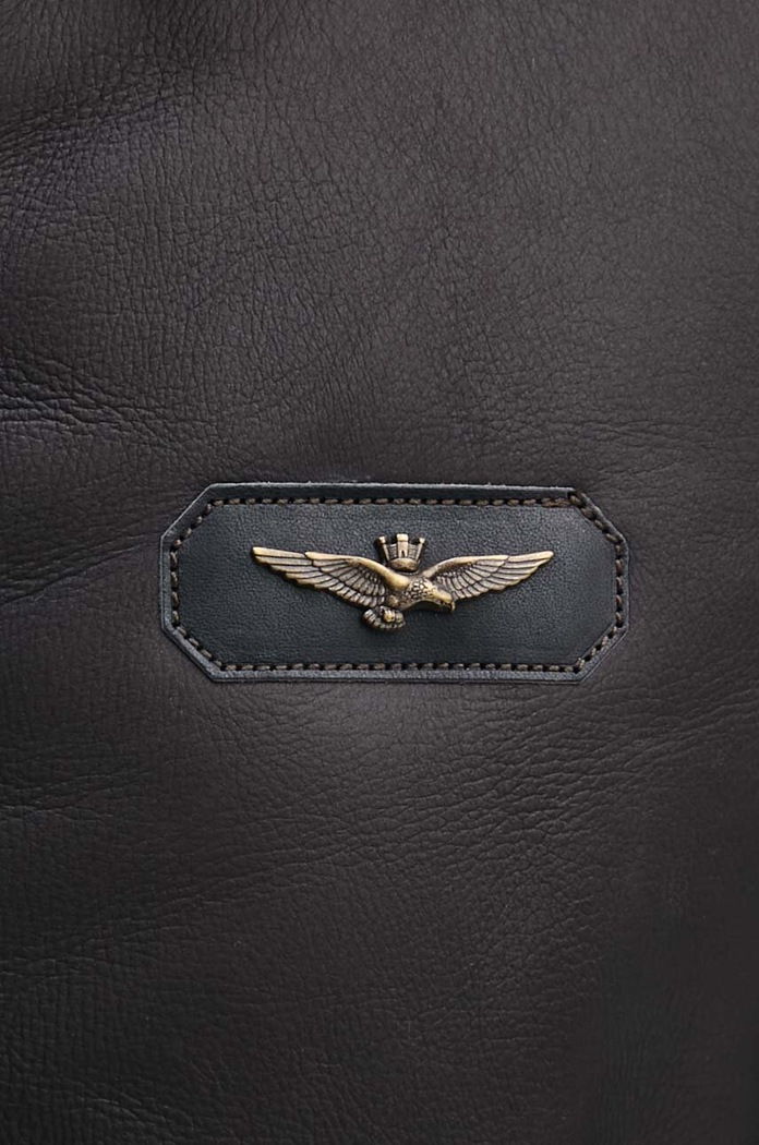 Aeronautica Militare geaca de piele PN1611763 maro