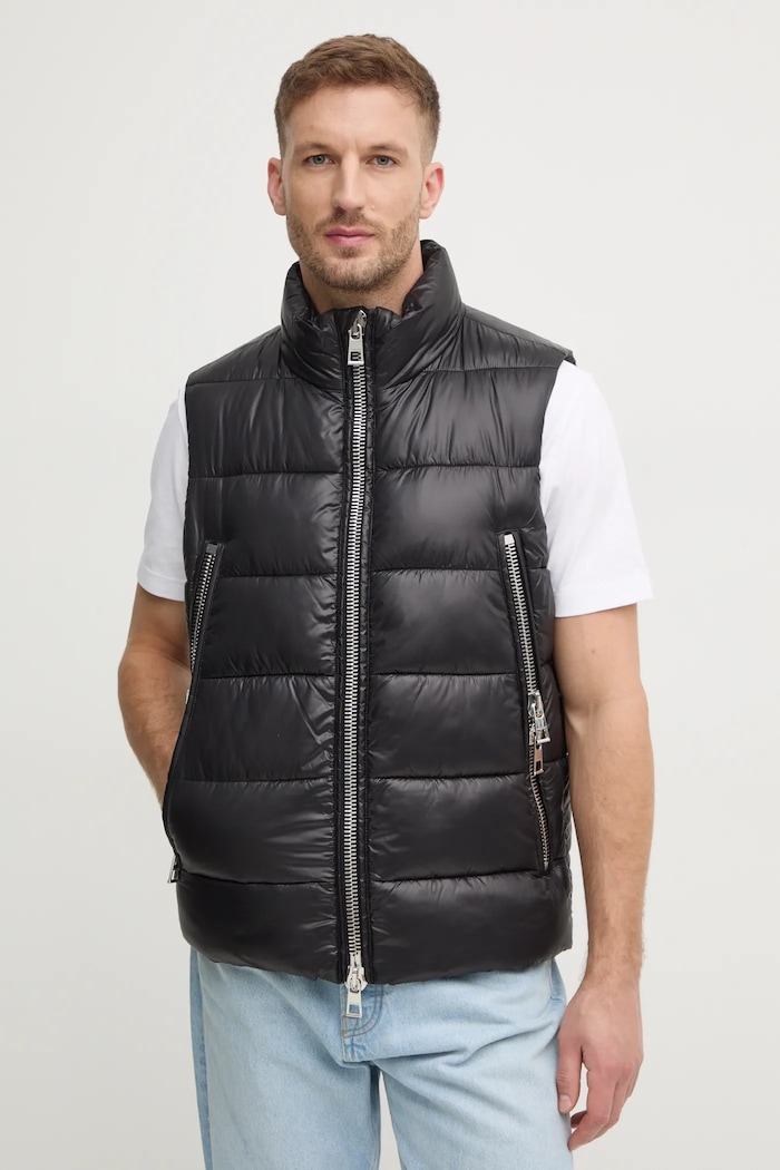 Michael Kors bezrękawnik bez kaptura czarny CF4202B35P