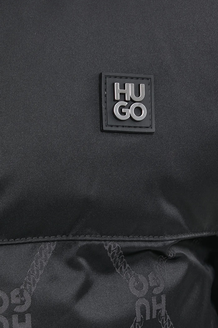 Μπουφάν HUGO 50525347 μαύρο