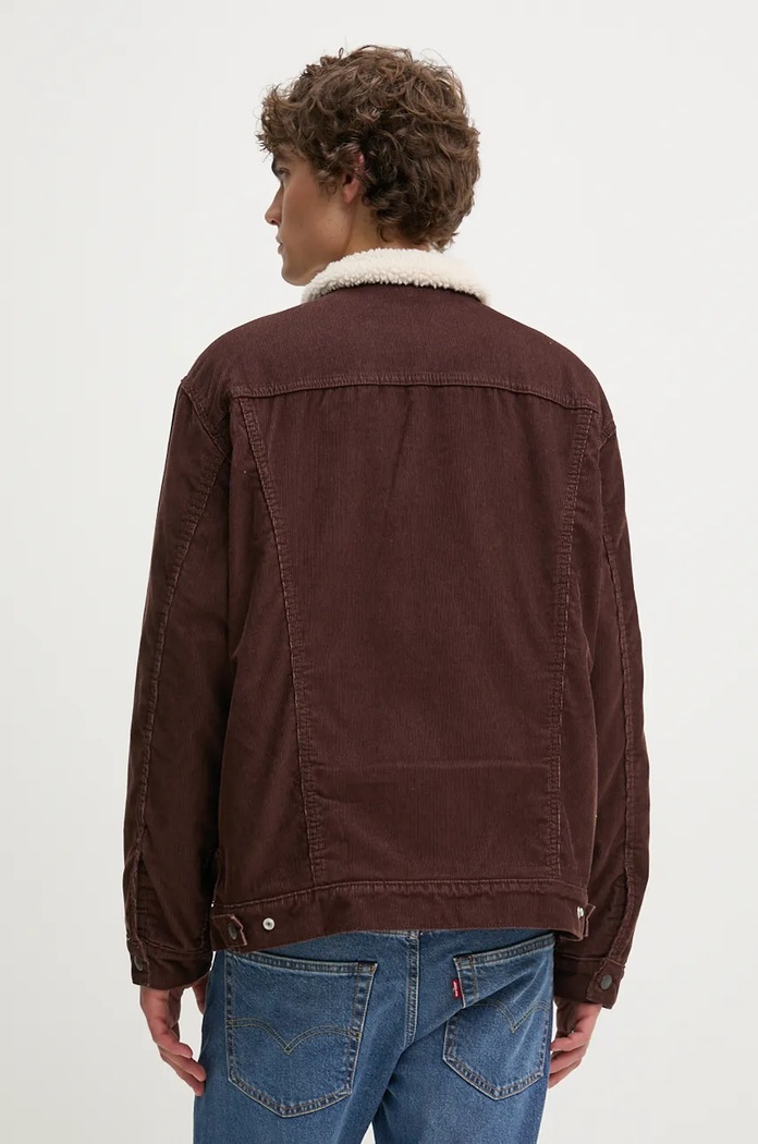 Îmbrăcăminte Levi's geaca din velur A5784 maro