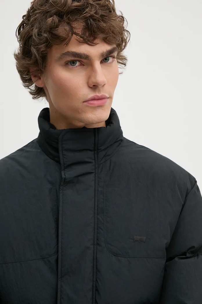 Péřová bunda Levi's A8559 černá