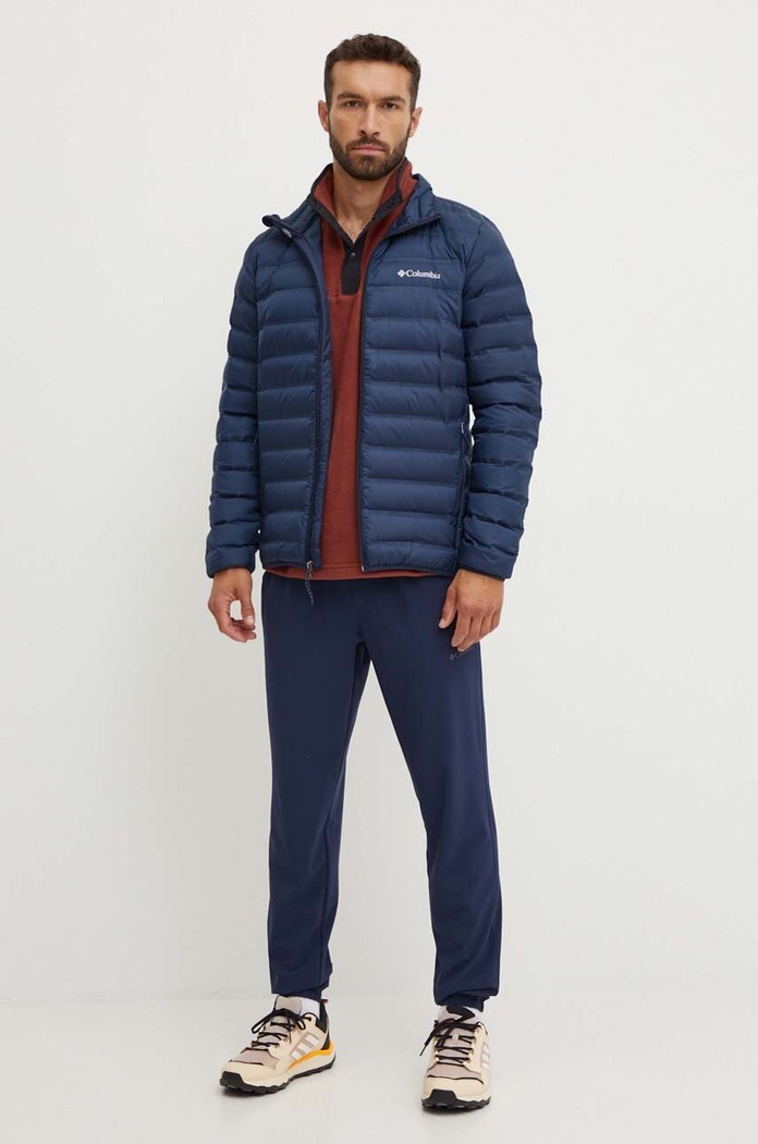 Columbia kurtka sportowa puchowa Lake 22 2086314 granatowy AW25