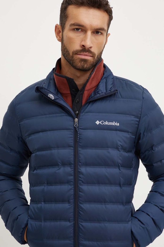 Columbia kurtka sportowa puchowa Lake 22 granatowy 2086314