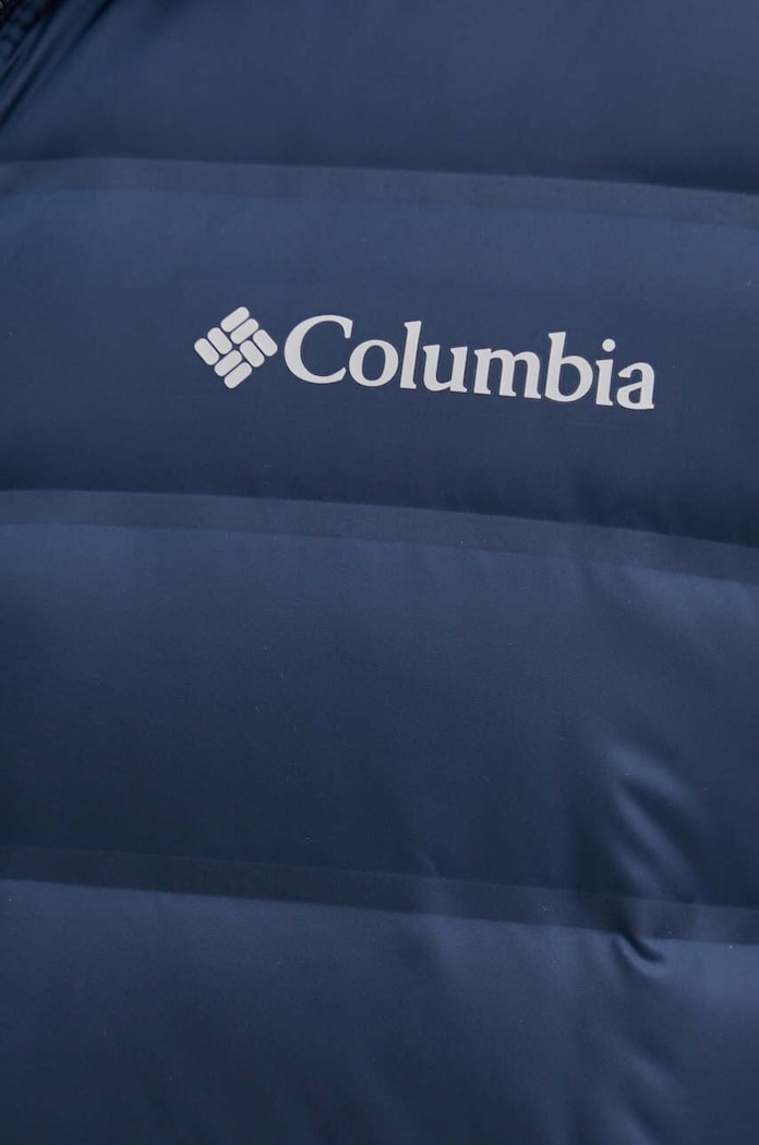 Columbia kurtka sportowa puchowa Lake 22 2086314 granatowy