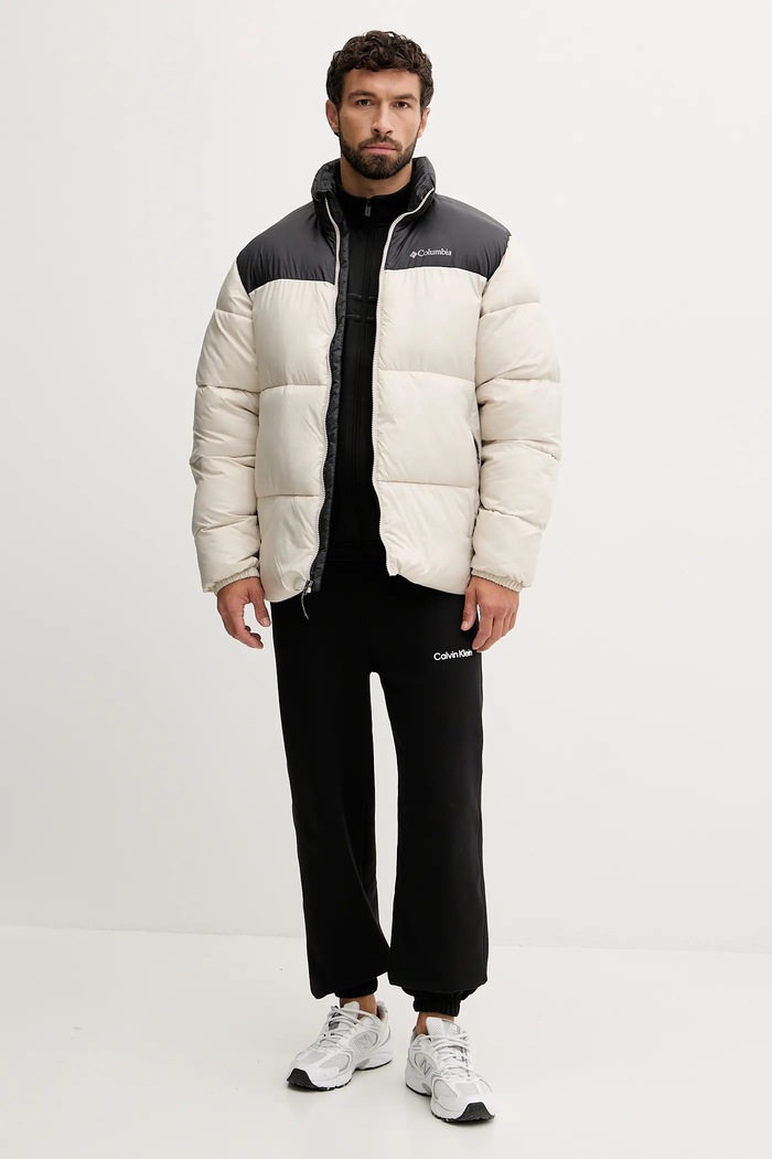 Bunda Columbia Puffect 2086861 béžová AW25